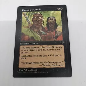 Magic The Gathering Grave Servitude Common Enchantment Creature Vintage - Picture 1 of 14
