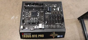 Biostar TB360-BTC PRO i7/i5/i3 LGA1151 Intel B360 DDR4 12 GPU Mining Mainboard - Bild 1 von 8