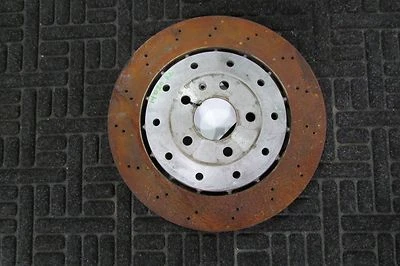 Lamborghini Gallardo LP560, 570, Rear Brake Rotor, Steel Disc, P/N 420615601E - Image 1 of 4
