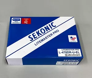 Medidor de luz Sekonic L-478DR-U-EL LiteMaster Pro para sistema Elinchrom Skyport - Imagen 1 de 7