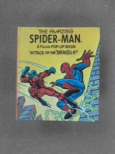 SPIDER-MAN POP-UP BOOK " SCHEMER STRIKES" By Stan Lee - Hardcover