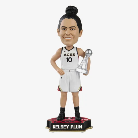 Washington Huskies KELSEY PLUM Las Vegas Aces 2022 WNBA Champs Bobblehead NIB! Cover