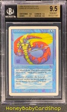 MTG 3rd Edition Revised 1994 Lord of Atlantis BGS 9.5 GEM MINT Old School 93/94