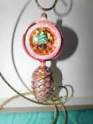 CHRISTOPHER RADKO PINETOPS PINE CONE TOPS RED GLASS CHRISTMAS ORNAMENT