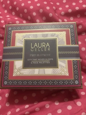 Laura Geller Party in a Palette City That Never Sleeps 4 Facial Palettes New - Image 1 of 4
