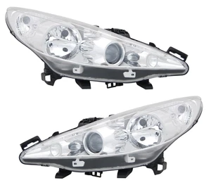 Scheinwerfer Set für Peugeot 207 CC H1 H7 Projektor LWR Stellmotor - Bild 1 von 5