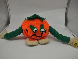 Vintage Gemmy Halloween Pumpkin With Glowing Rotating Spinning Eyes Noise 90s - Picture 1 of 2