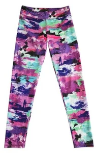 Energie Justine Girls Sz  XL  Slimming Cropped 21" Leggings Point Break - Picture 1 of 3