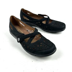 Cobb Hill by New Balance Mary Janes Womens 9.5 M Black Leather Flats - Picture 1 of 7
