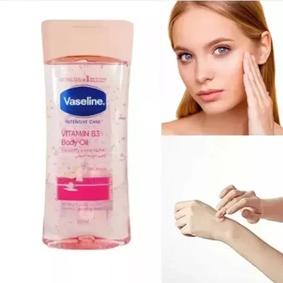Vaseline - Vitamin B3 Body Oil , even tone, intensive care ,200 ml - Image 1 of 4