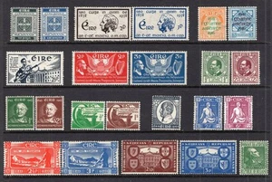 Irland 1932-1949 Satzgruppe postfrisch H meist besser - Bild 1 von 1