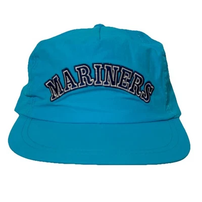 MLB Seattle Mariners Turquoise Retro Night Snapback Hat Stadium Giveaway SGA - Image 1 of 3