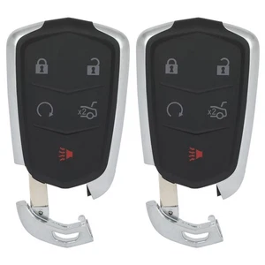 2X for Cadillac ATS 2015-2019 Keyless Entry Remote Control Key Fob - Picture 1 of 8