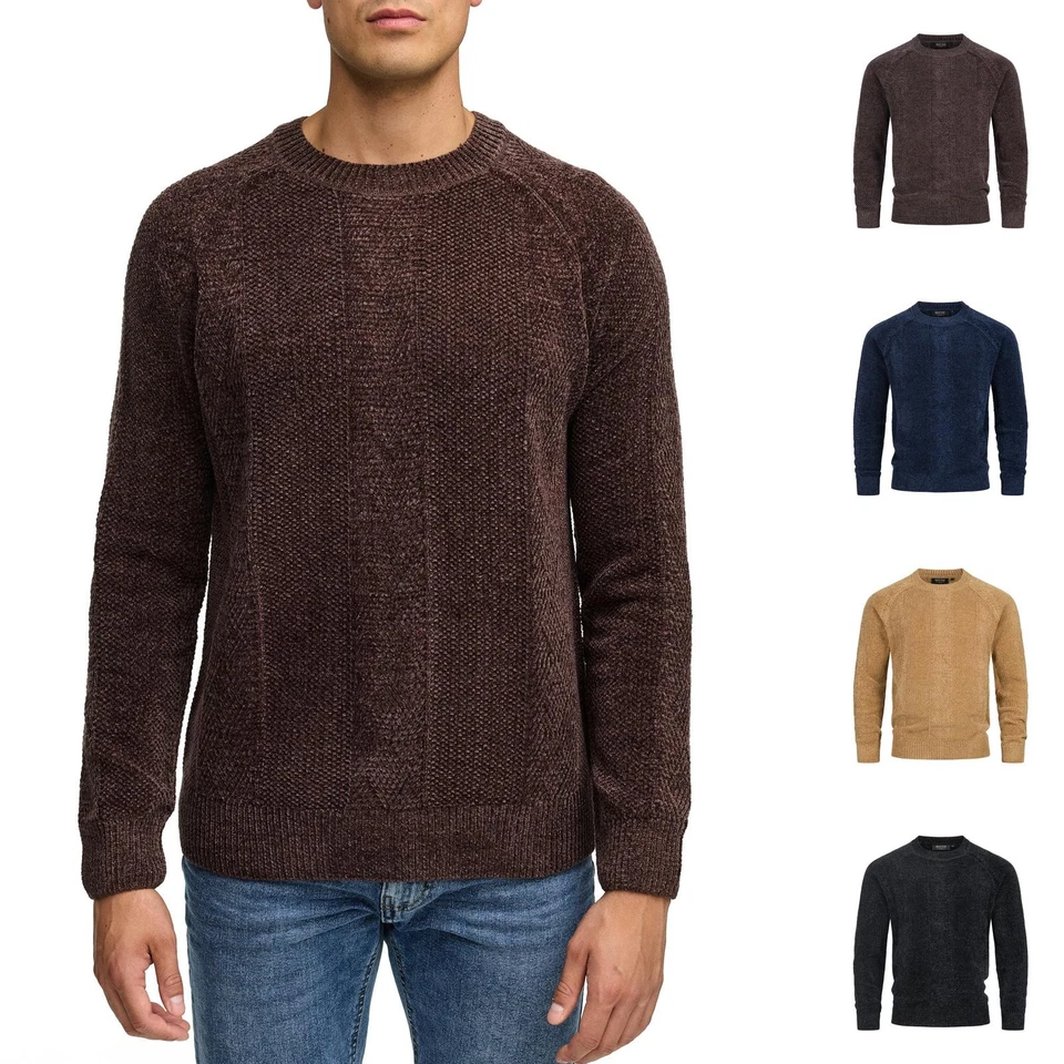 Indicode Herren Strickpullover INOlio-Pullover Herrenpulli Cardigan Männer - Bild 1 von 1