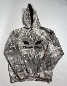 Cabelas Predator Quest Hoodie 2000er Herren Med. Camouflage Jagd Pullover Outdoor - Bild 1 von 5