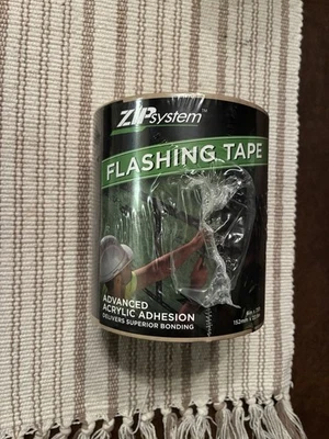 ZIP System Huber Flashing Tape | 6 inches x 75 feet | Self-Adhesive Flashing ... - Image 1 of 4