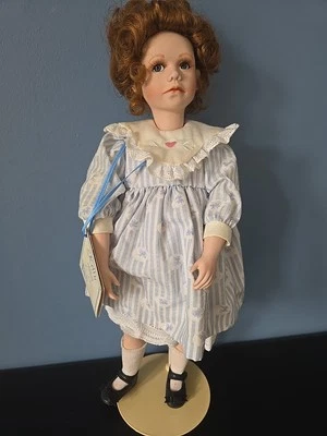 "Kelly" de Jane Zidjunas - Colección Hamilton. Muñeca de porcelana 17" Hamilton Coll Foto 1 de 4