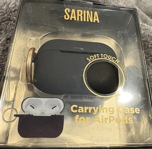 NEW Sarina Carrying Case For AirPods Pro W Keyring Attachment - Free QUICK SHIP - Picture 1 of 1