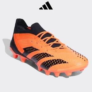 adidas Men's Soccer Cleats PREDATOR ACCURACY.1 L Japan HG/AG HQ0955 Orange/Black