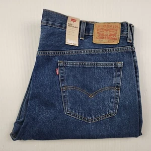 Levi's Big & Tall 505 Regular Straight Leg Blue Denim Jeans NEW 045054886 - Picture 1 of 11