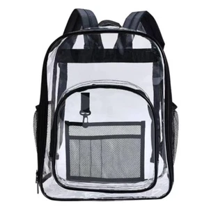 Mochila transparente | Mochila transparente de PVC de alta resistencia | Impermeable | - Imagen 1 de 7