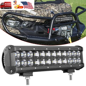 12" Inch LED Light Bar Spot Flood Combo Work Driving Off Road SUV ATV Truck UTV - Picture 1 of 13
