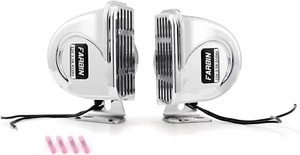 Bocina Impermeable Acero Inoxidable, Bocina Coche 12V con Soporte Base, Velero, Yate - Imagen 1 de 6