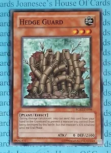 Hedge Guard RGBT-DE008 Common Yu-Gi-Oh Karte (U) Neu - Bild 1 von 3