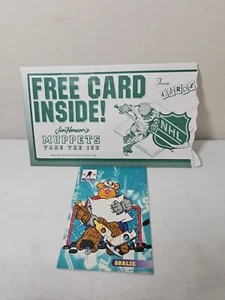 VTG 1994 Cardz Jim Hensons Muppets Take The Ice NHL Card - Picture 1 of 3