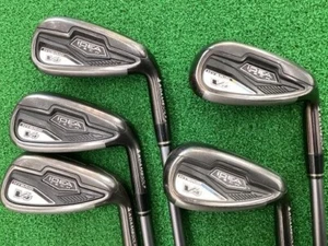 (Adams) Iron Set 5Piece IDEA TECH V4 Hybrid 7-GW Flex R Shaft IDEA TECH V4 used - Picture 1 of 24