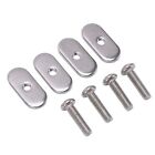 4 Sets Kayak Rail Screw Stainless Steel M5 Thread Rust Proof Boat Track Nuts SD0