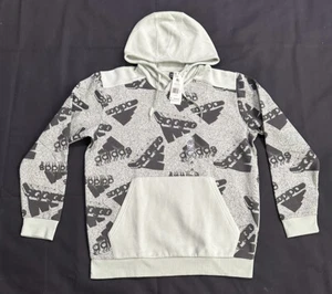 Adidas Men's XL BI Q3 gray Sportswear Hoodie, natural fiber material - Picture 1 of 4