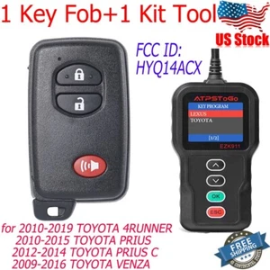 New KeyFob Kit Tool for 2010~ 2015 Toyota Prius Smart Remote Key Fob 271451-5290 - Picture 1 of 10