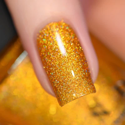 ILNP Sunglow - Glowing Gold Holographic Nail Polish - Image 1 of 4