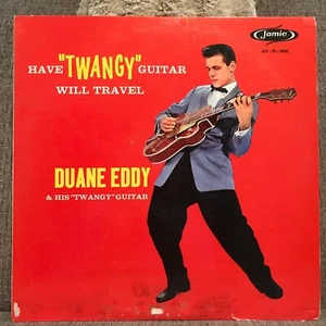 DUANE EDDY 1959 "HAVE 'TWANGY' GUITAR, WILL TRAVEL'" JAMIE JLP-70-3000 - Bild 1 von 3