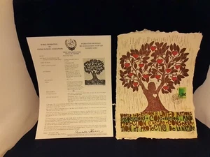 OTAVIO ROTH PRIMER DÍA Y FIRMADO con certificado de autenticidad - Imagen 1 de 5