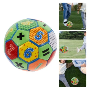 Buntes Fußball-Spielzeug für frühes Lernen mit Zahlen, aufblasbarer - Bild 1 von 12