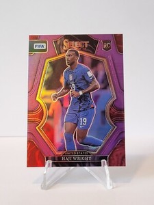 2022-23 Select FIFA Mezzanine Haji Wright Purple /75 USA Coventry City
