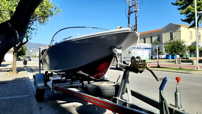 GFK -Sportboot  WINTERPEIS Hier verkaufe ich mein gut erhaltenes GFK-Sportboot  - Bild 1 von 4