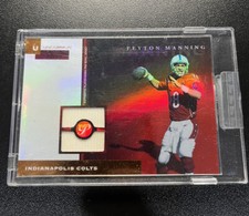 2005 Topps Pristine Personal Pieces Relics Patch /3 Peyton Manning HOF PMJS