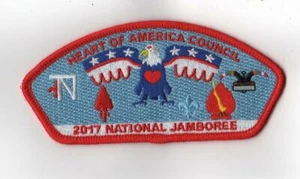National Scout Jamboree Heart of America Council 2017 Red Border JSP - Imagen 1 de 1