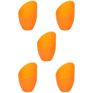5 Count Lampenschirm Bogenlampe Orange Makramee-Lampenschirm Aus Kunststoff - Bild 1 von 12