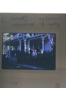 Diapositiva fotográfica vintage 1972 Vassar College Drama Department Party 35 mm - Imagen 1 de 3