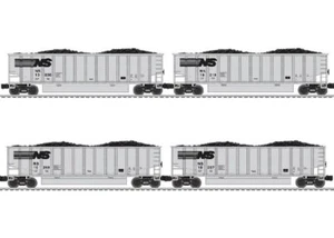 Lionel - O Gauge - Norfolk Southern Rotary Gondola 4pk: 6-84015 - Picture 1 of 1