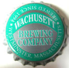 WACHUSETT BREWING Green Beer CROWN, Bottle Cap, Westminster, MASSACHUSETTS