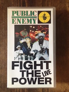 Public Enemy - Fight The Power Live - VHS - Picture 1 of 2