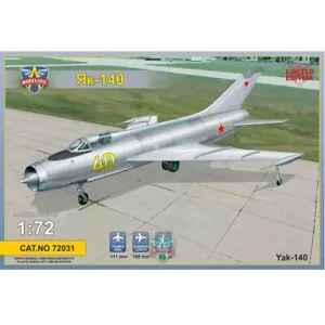 Modelsvit 72031 Plastik Modellflugzeug Bausatz Maßstab 1:72 Yak-140 - Ukraine Models - Bild 1 von 10