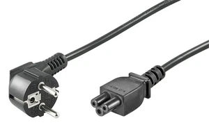 Goobay 68004 90 Grad Stromkabel 1,8 Meter / Netzkabel mit Micky Maus Stecker / 9 - Bild 1 von 1
