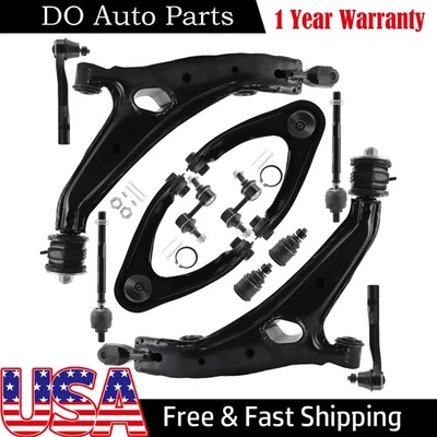 12pc Front Control Arm Kit for 1997 1998 1999 2000 2001 Honda CR-V Foto 1 de 4