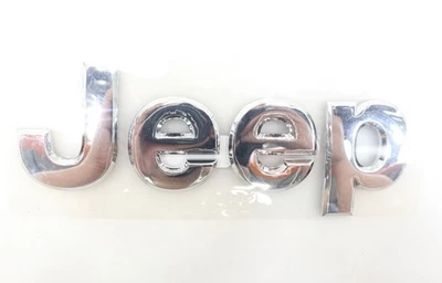 NUEVO OEM Mopar JEEP Cromo Capucha Placa de Identificación Insignia 5182390AB Grand Cherokee 11-21 Foto 1 de 4